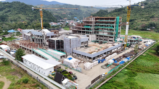 Proyek Konstruksi Fisik dan Bangunan Pembangunan RS UPT Vertikal Riau 21 Oktober 2024 !
